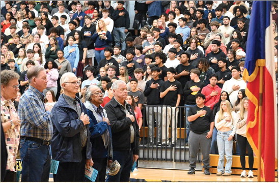 Ceremony honors veterans
