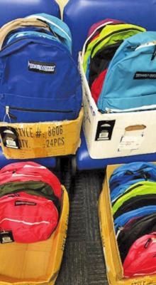 Free backpacks and school supplies will be given out while supplies last. CONTRIBUTED PHOTO