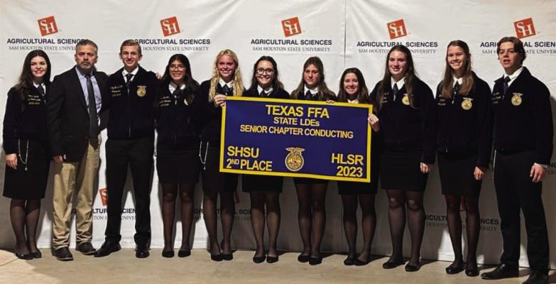 Sealy FFA qualifies for nationals