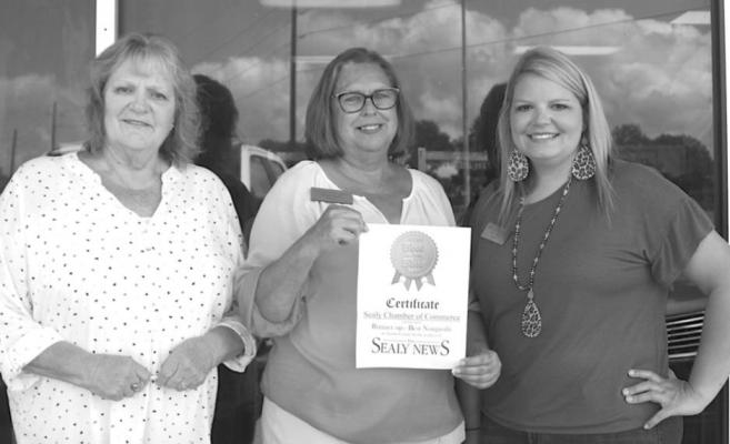 Sealy Chamber of Commerce – Runner Up: Best Nonprofit; Zanetta Knesek, Nancy James and Tori Fisher COLE McNANNA
