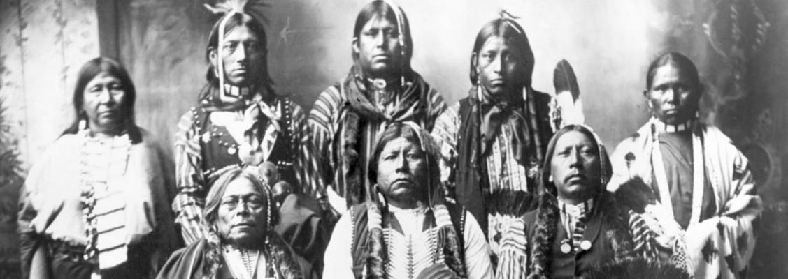 A Tonkawa Council from 1895. PHOTOS CONTRIBUTED BY SEALY AREA HISTORICAL SOCIETY