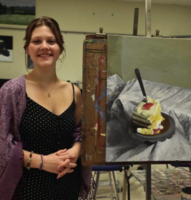 ‘Art has always been a part of my life. I really don’t know what else I would do because this just feels so right.’
