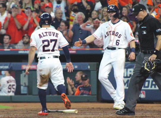 Houston wins ALCS Game 1, 5-4