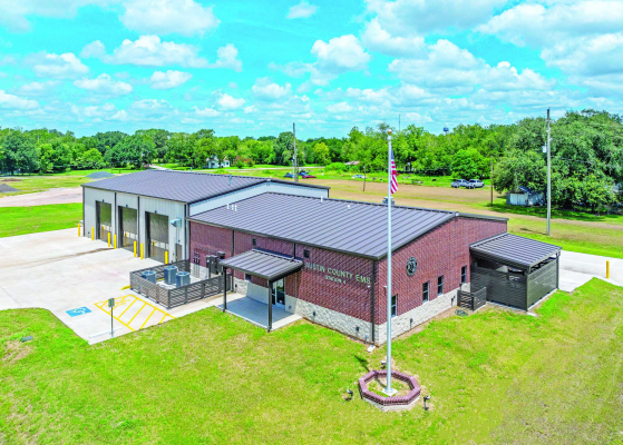The new Wallis EMS station was completed during the past year. This 7,900 square foot facility is now serving the community.