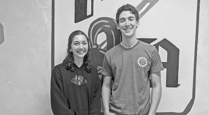 Rachel Kuespert and Jonah Taake, both of Faith Academy, were selected for the Voice of Democracy scholarship winners. CONTRIBUTED PHOTOS