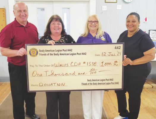 CDA receives donation from Legion