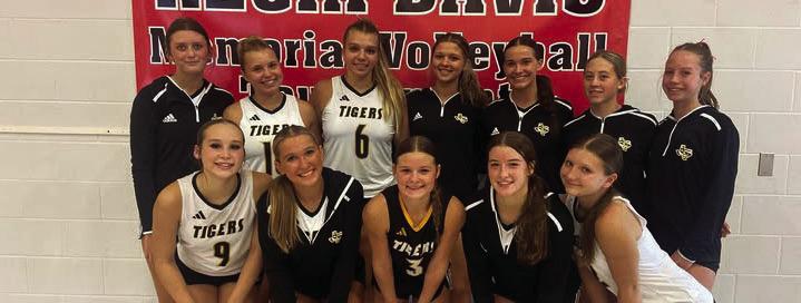 The Sealy Lady Tigers competed in the Kecia Davis Memorial Volleyball Tournament in Columbus and came how with some hardware. It was a bit of an up and down tournament for the Lady Tigers but they were able to make it into the Silver Bracket and finish the tournament in second place with a 4-4 record.