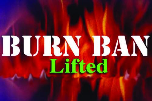 Burn ban lifted in Austin County