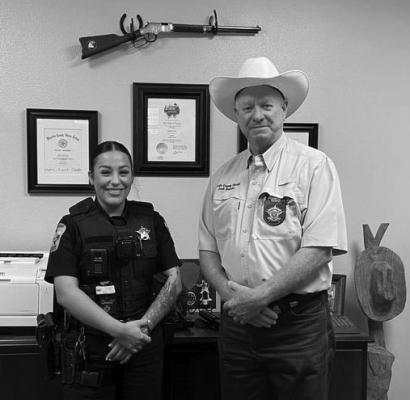 The Austin County Sheriff’s Office would like to welcome Santa Nino as Deputy. Nino comes to us from Colorado County Sheriff’s Office, bringing several years of experience with her. The Austin County Sheriff’s office is excited to have Nino working with us.