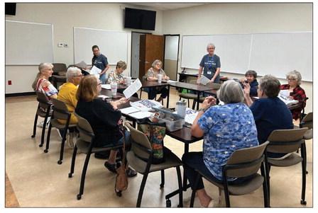 Led by Ada Eben and Project Coordinator Tiffanie Young, the presentation highlighted the important work AmeriCorps members do in communities across Texas. COURTESY PHOTO