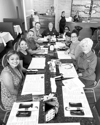 This month’s Blue Blazer meeting was at Joe’s Italian Sealy! @joes. sealy_tx. We love the Blue Blazer Committee and appreciate their hard work and dedication to the Sealy Chamber. The Blue Blazers are responsible for ribbon cuttings, attending our chamber events, and bringing in new members. They play a vital role in our organization and the heartbeat of business community. COURTESY PHOTO