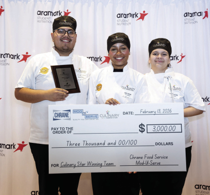 Angel Solorio, Vanity Jackson, and Lillian Villalovoz have dedicated countless hours to refining their dish and perfecting their skills — and their hard work truly paid off.