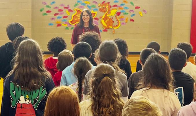 Brazos Elementary steps up for the Walk Across Texas