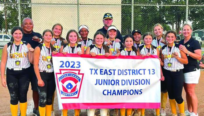 The Sealy Junior Girls softball team made history last week in winning the District 13 International tournament. CONTRIBUTED PHOTO