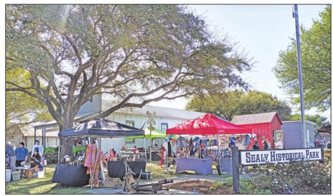 Saturday’s Spring Fest, hosted by the Sealy Area Historical Society, featured beautiful weather, entertainment and the Bluebonnet Master Gardeners’ plant sale. COURTESY PHOTO