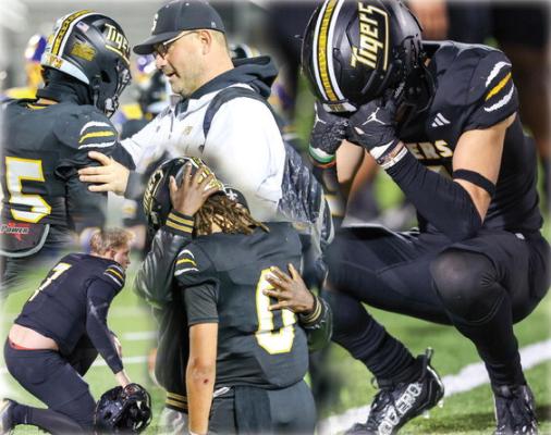 Sealy fell to La Vega last Friday night and was eliminated from the Class 4A playoffs. Sealy’s strong season came to an unfortunate ending but not before the Tigers left a lasting memory with their fans for a strong run through the playoffs and this team left a lasting impression on the history of Sealy football. SEE STORY AND PHOTOS ON PAGE 6.