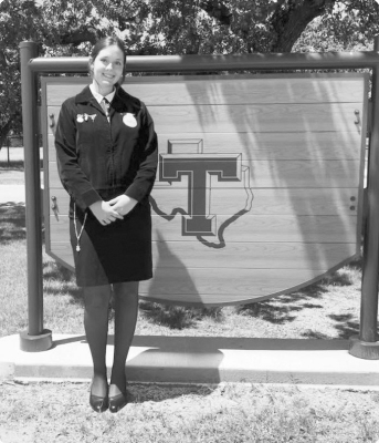 Brazos High School senior Elliot Harnage is a Texas FFA Association Scholarship recipient. She advanced to the final interview round at Tarleton State University and was awarded a $10,000 Richard Wallrath Education Foundation Scholarship. She will walk the stage at the Texas FFA Convention in July.