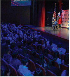 Governor Greg Abbott joined AT&amp;T to distribute laptops to Los Fresnos Consolidated Independent School District (CISD) students.
