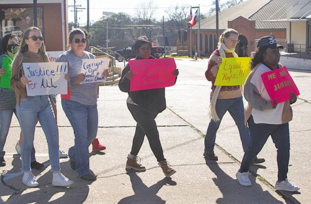 Silent protest calls for action