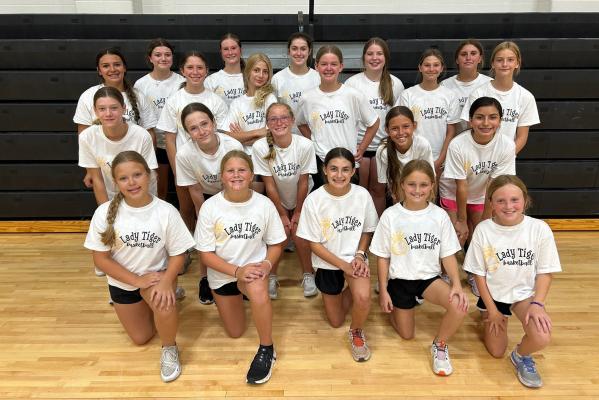 The Lady Tiger Advanced Camp June 11 and 12 at Sealy High School. Campers had the opportunity to work on their basketball skills under the direction of Sealy Girls Basketball Coach Caroline Owen. The goal of the camp is to spread the game of basketball into the community. Courtesy photos