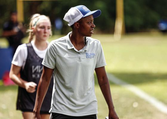 New head coach Alexandria Jackson earned her first Blinn victory COURTESY PHOTO