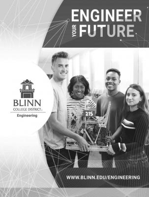Blinn College recently won two 2020 Collegiate Advertising Awards, one of which highlighted Blinn’s engineering program.