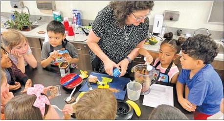 County Agent Michelle Wright with the Early Childhood-Learn Grow Eat Go has exposed these Sealy Elementary participants to many wonderful opportunities over the last two months. CONTRIBUTED PHOTO