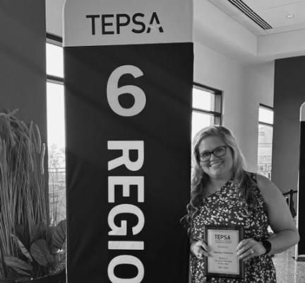 Peterson named TEPSA Region VI AP of the Year