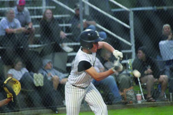 Weston Cryan lays down a bunt trying to advance runners. SEALY NEWS | EVAN HALE