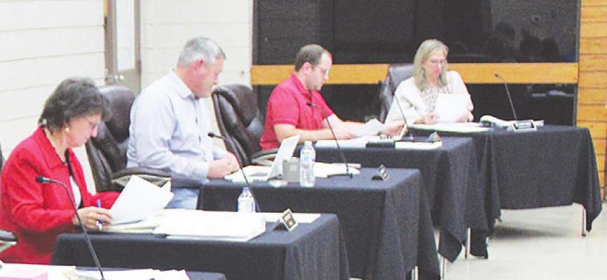 HANS LAMMEMAN A full quorum was present to discuss the development moratorium and mass gathering ordinance during last Tuesday’s city council meeting.