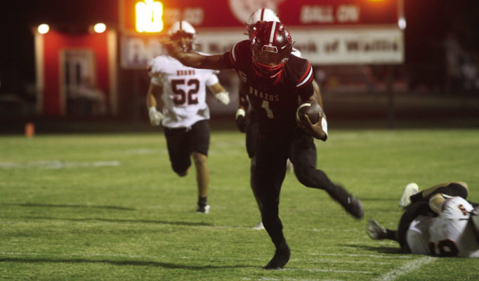 Jarvse Dickerson Jr. was one of the 13 athletes chosen for the Brazos Athletic Booster Club Scholarship.