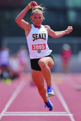 Sealy shines at state track meet
