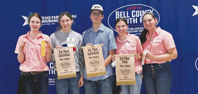 Brazos FFA competes at Bell County Youth Fair