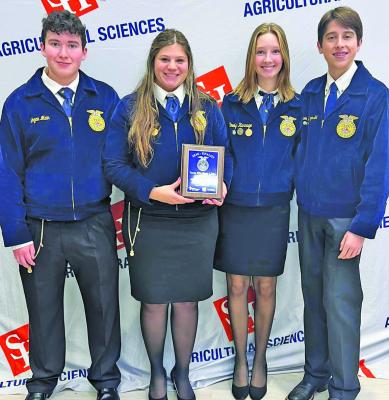 Brazos FFA captures top finish