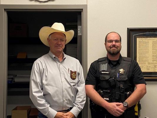 Austin County Sheriff Jack Brandes announced May 14 Johnathan Baraks was promoted from deputy to Sergeant. “For 13 years, Johnny has been committed to keeping the citizens of Austin County safe and promotes a positive attitude and image within the sheriff’s office,” Brandes said.