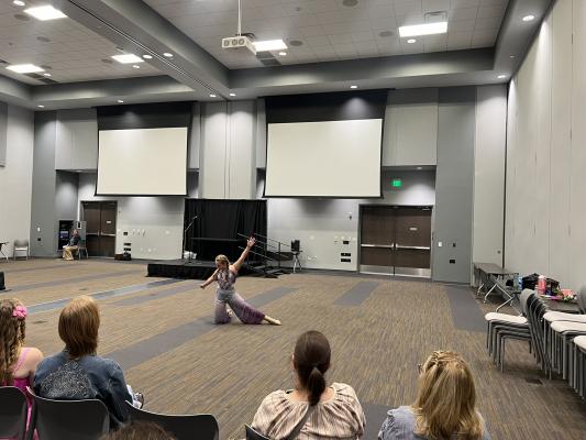 Langley Walton Dancing Photo 7-Braeden Kuecker receiving Awards