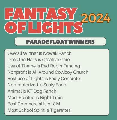 FANTASY OF LIGHTS PARADE USHERS IN HOLIDAY SEASON