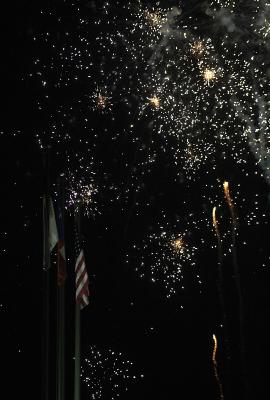 In celebration of the Independence Day holiday, Christian City Fellowship hosted Texas Pyroworks for a Family, Faith and Fireworks event at the church in Sealy Sunday evening, July 4. COLE McNANNA