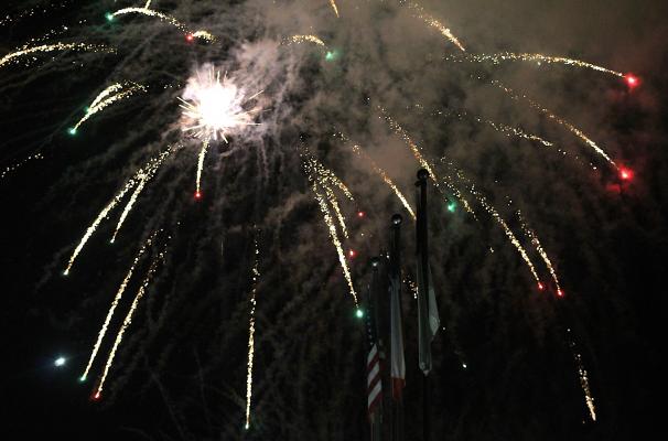 Texas Pyroworks brought the boom at Christian City Fellowship’s Family, Faith and Fireworks event celebrating Independence Day Sunday, July 4, in Sealy. COLE McNANNA