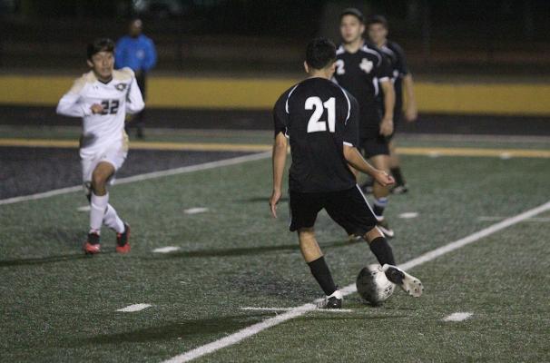 Sealy sophomore Amador Lopez rifled home a goal nearly eight minutes into the second half and broke a 1-1 tie with Giddings in a nondistrict match Monday night at T.J. Mills Stadium. The Tigers won 3-1. COLE MCNANNA