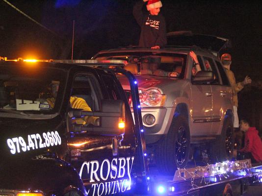 Crosby Towing helped light the way through last year’s Fantasy of Lights Parade and this year’s parade theme is “Cajun Christmas” for the 35th annual winter festival this weekend. COLE McNANNA