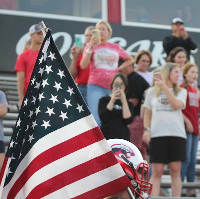 Brazos football's Stars and Stripes game Sept. 10.