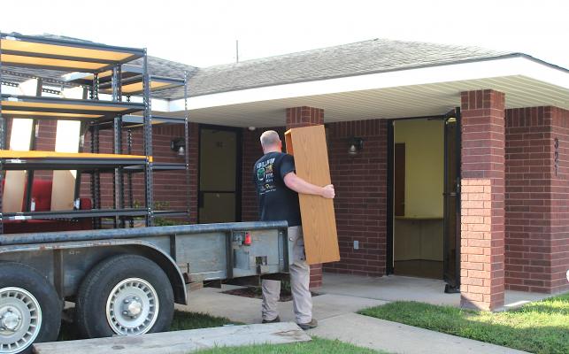 The Sealy News moved into its new building at 327 Fowlkes Street in downtown Sealy Monday, Oct. 25. COLE McNANNA