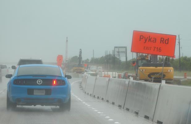 After Exit 718/720 off westbound I-10, the next Sealy exit will be at Pyka Road, Exit 716, while the Exit 720 ramp is closed. COLE McNANNA