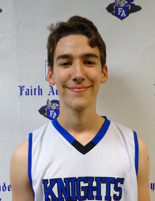 Junior Jonah Taake finished with 21 points and eight rebounds to help grab the Knights’ second win of the season over True North.