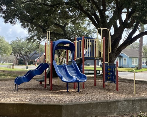 The playground for ages 2-5 at Abe & Irene Levine Family Park in Sealy. PHOTO FROM GOOGLE MAP REVIEWS