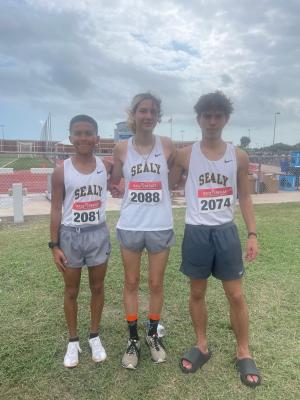 Sealy will advance three runners to the state cross country meet that will be held in Round Rock Nov. 3-4. They are Gavin Almaguer, Fernando Garza and Ria Torres.
