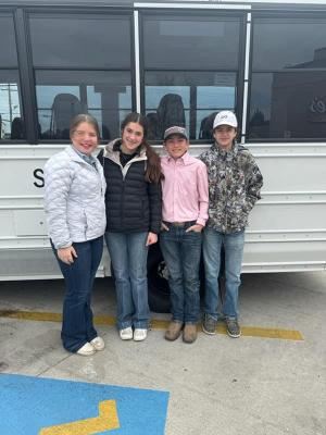 The Junior Team includes Atalie Petrash 4th high individual, Ainsley Oliver 11th, Hunter Hinze 20th and Levi McNeely.