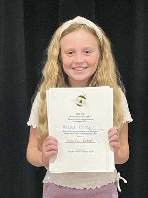 Kopczynski moves on in spelling bee competition