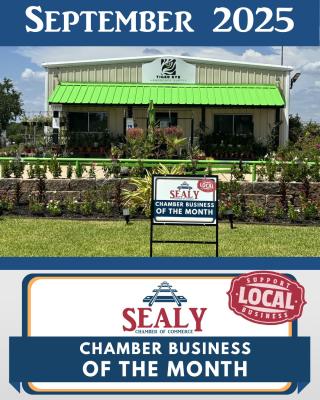 The September Business of the Month is @Tiger Eye Landscape Supply. The chamber recognizes Tiger Eye Landscape Supply for their dedication to providing high-quality materials and expert advice that help transform outdoor spaces into beautiful, sustainable landscapes. Stop by or visit tigereyelandscapesupply. com to see how they can help bring your yard or garden vision to life.